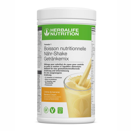 Formula 1 Nouvelle génération - Boisson Nutritionnelle Crème de banane 550 g